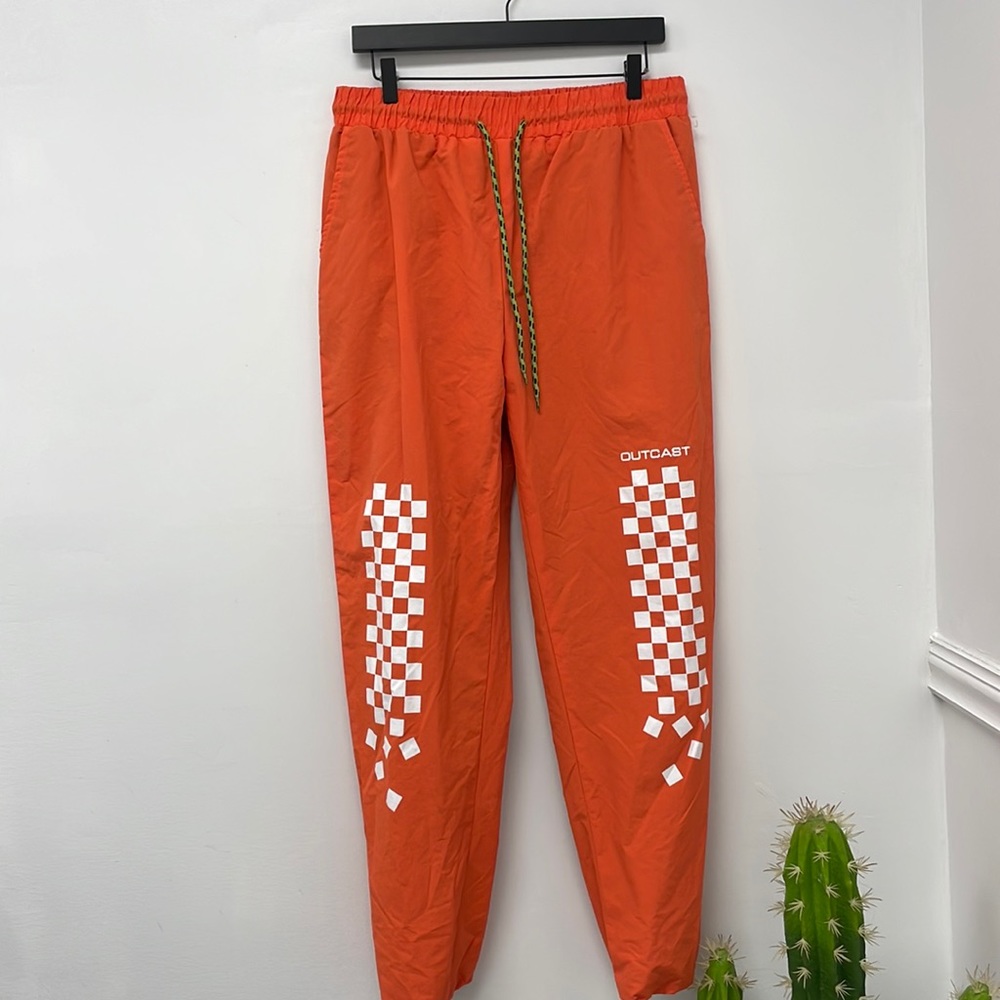 Orange joggers